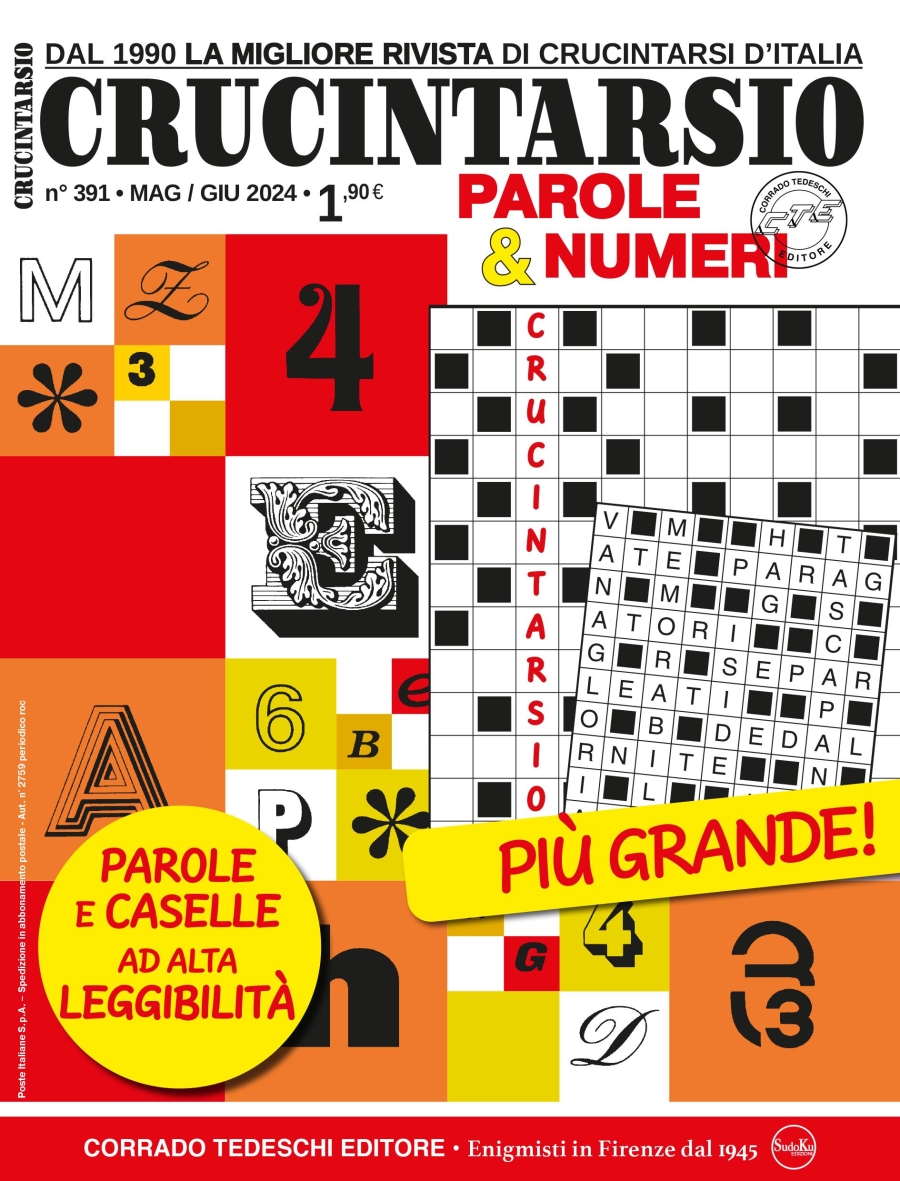 Copertina Crucintarsio n.391