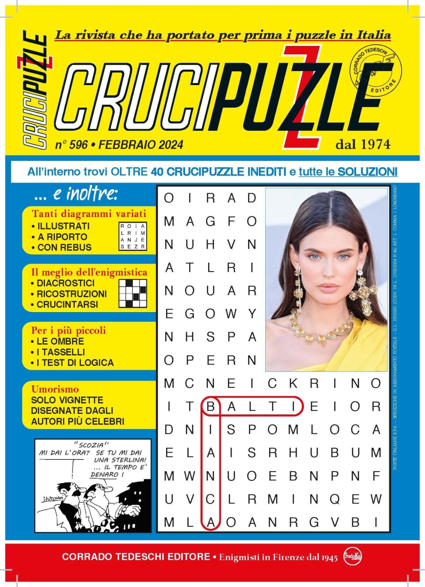 Copertina Crucipuzzle n.596
