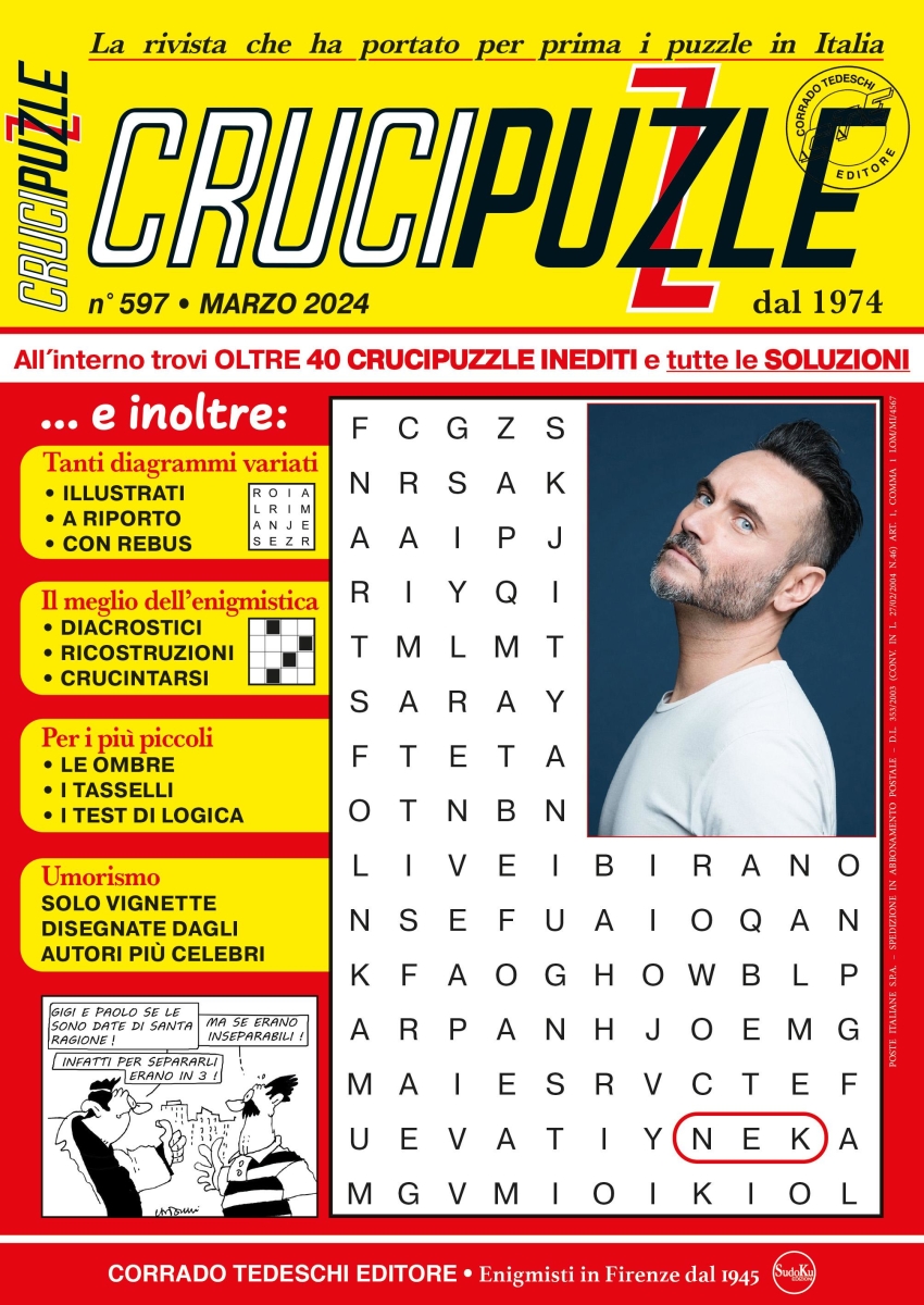 Copertina Crucipuzzle n.597