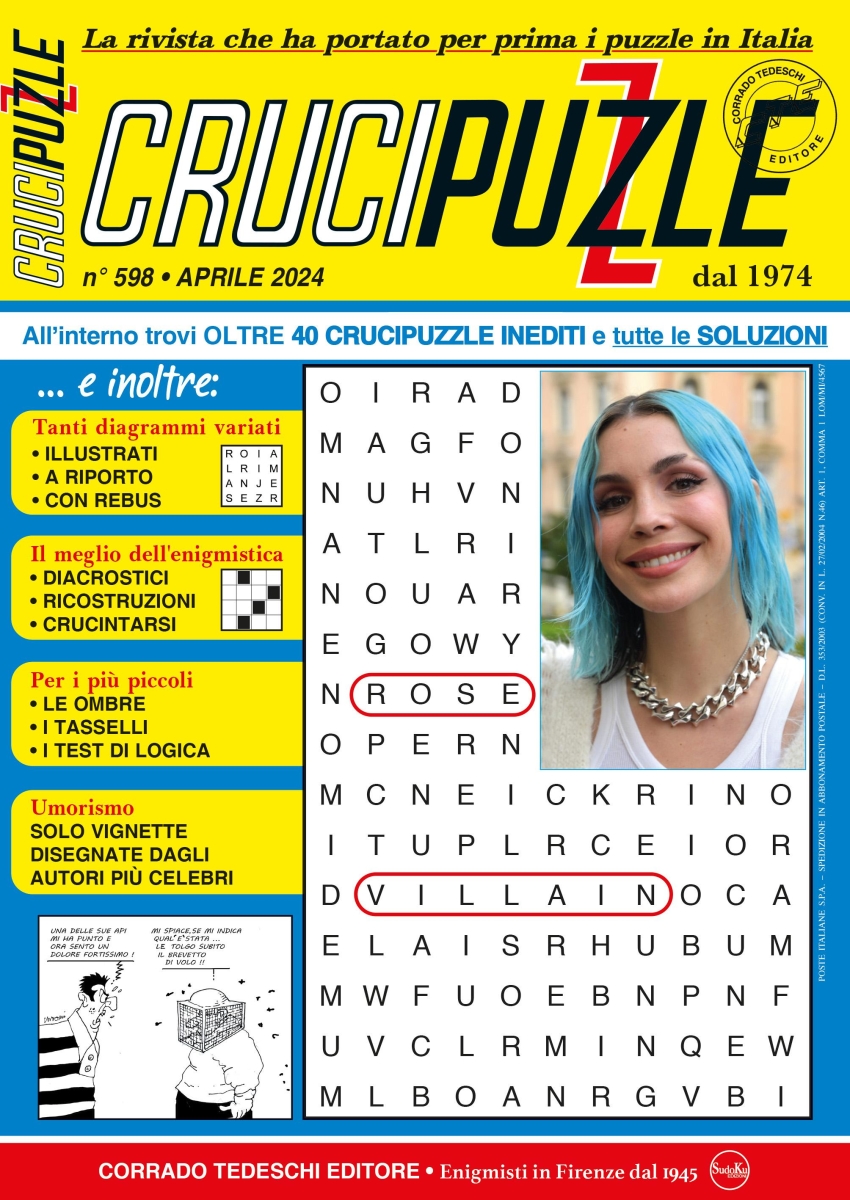 Copertina Crucipuzzle n.598