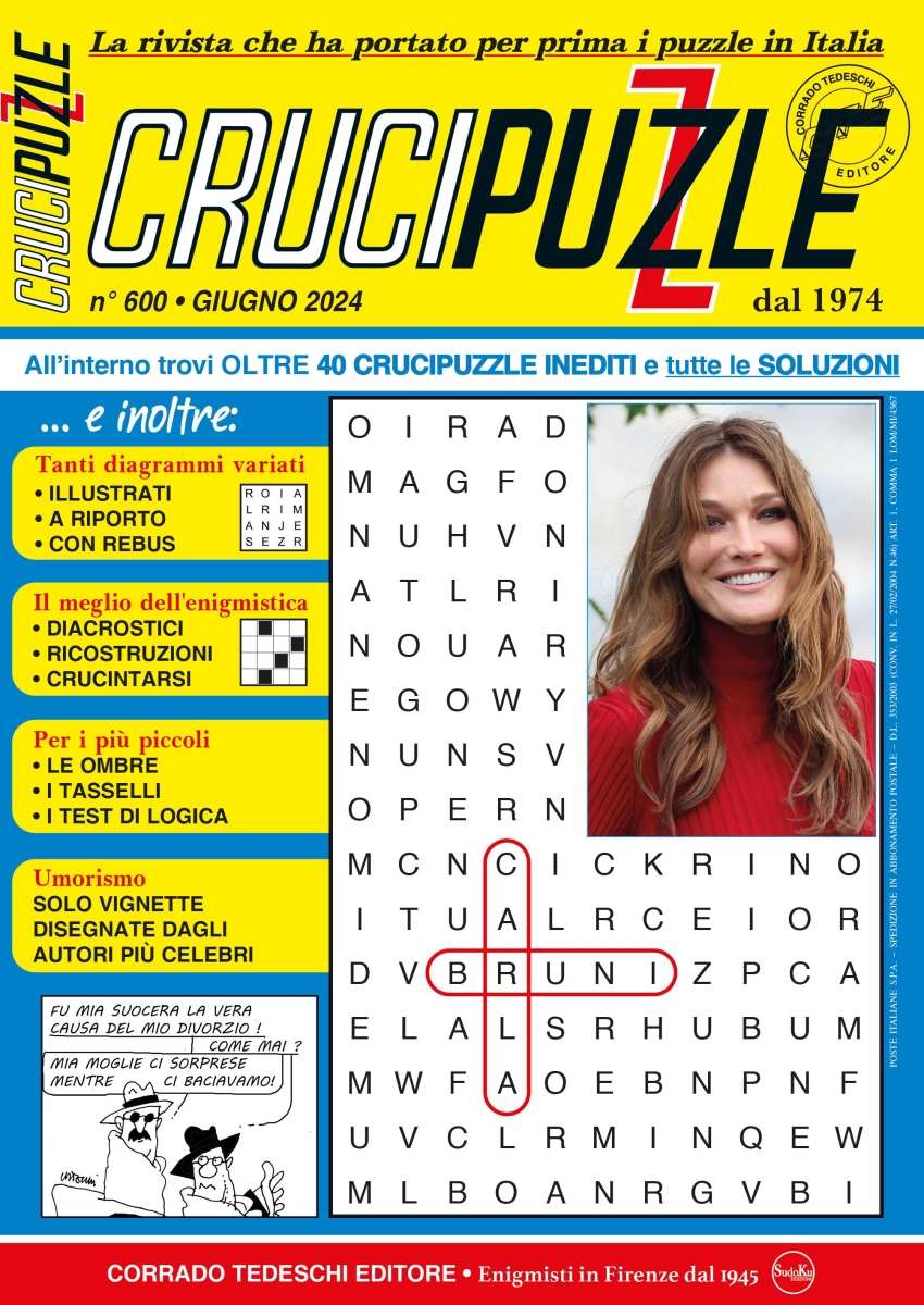 Copertina Crucipuzzle n.600