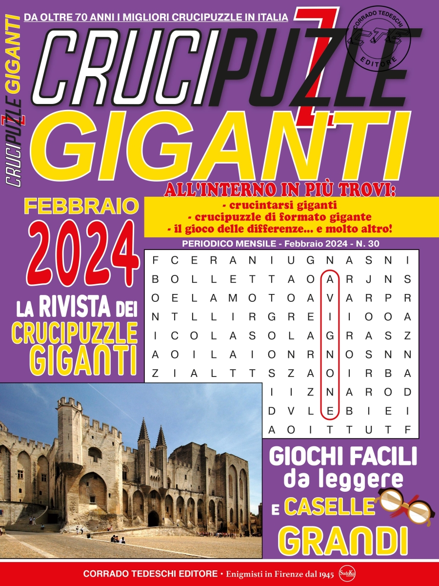Copertina Crucipuzzle Giganti n.30
