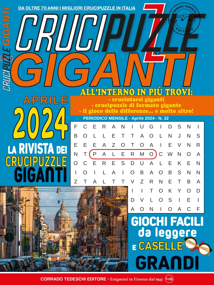 Copertina Crucipuzzle Giganti n.32