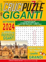 Copertina rivista Crucipuzzle Giganti