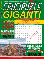Copertina rivista Crucipuzzle Giganti