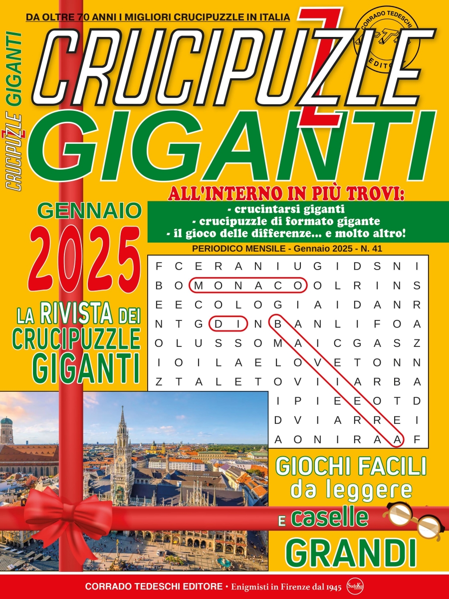 Copertina Crucipuzzle Giganti n.41