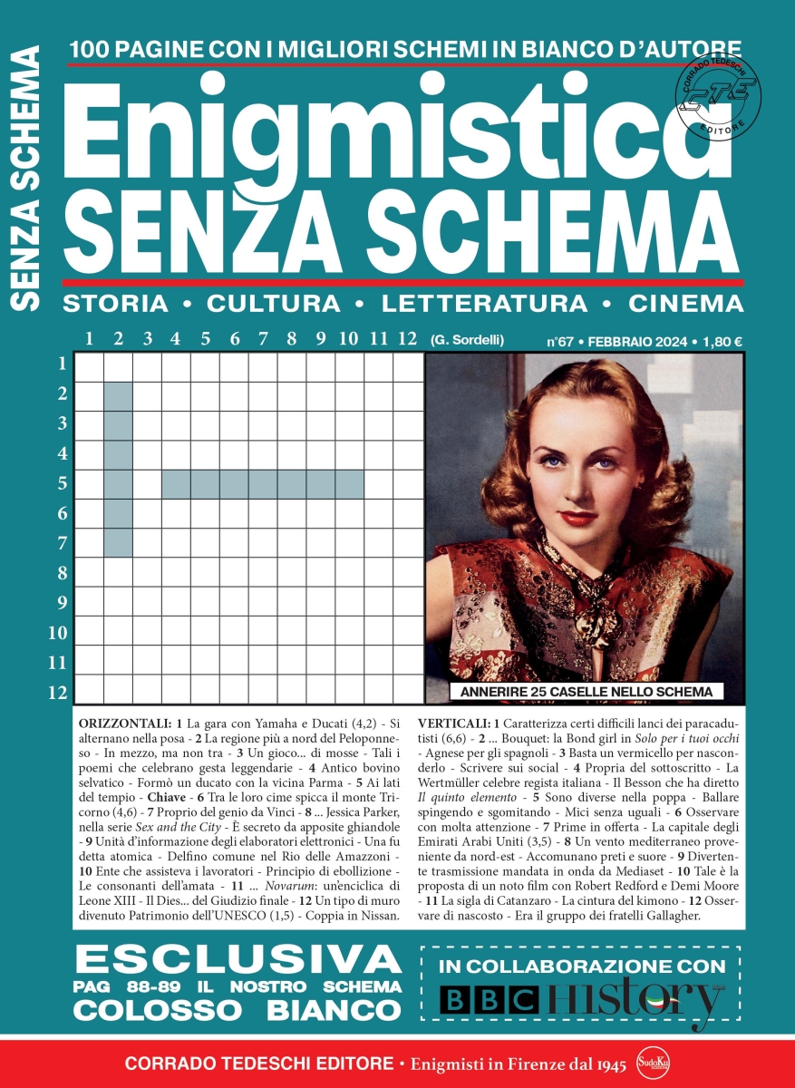 Copertina Enigmistica Senza Schema n.67