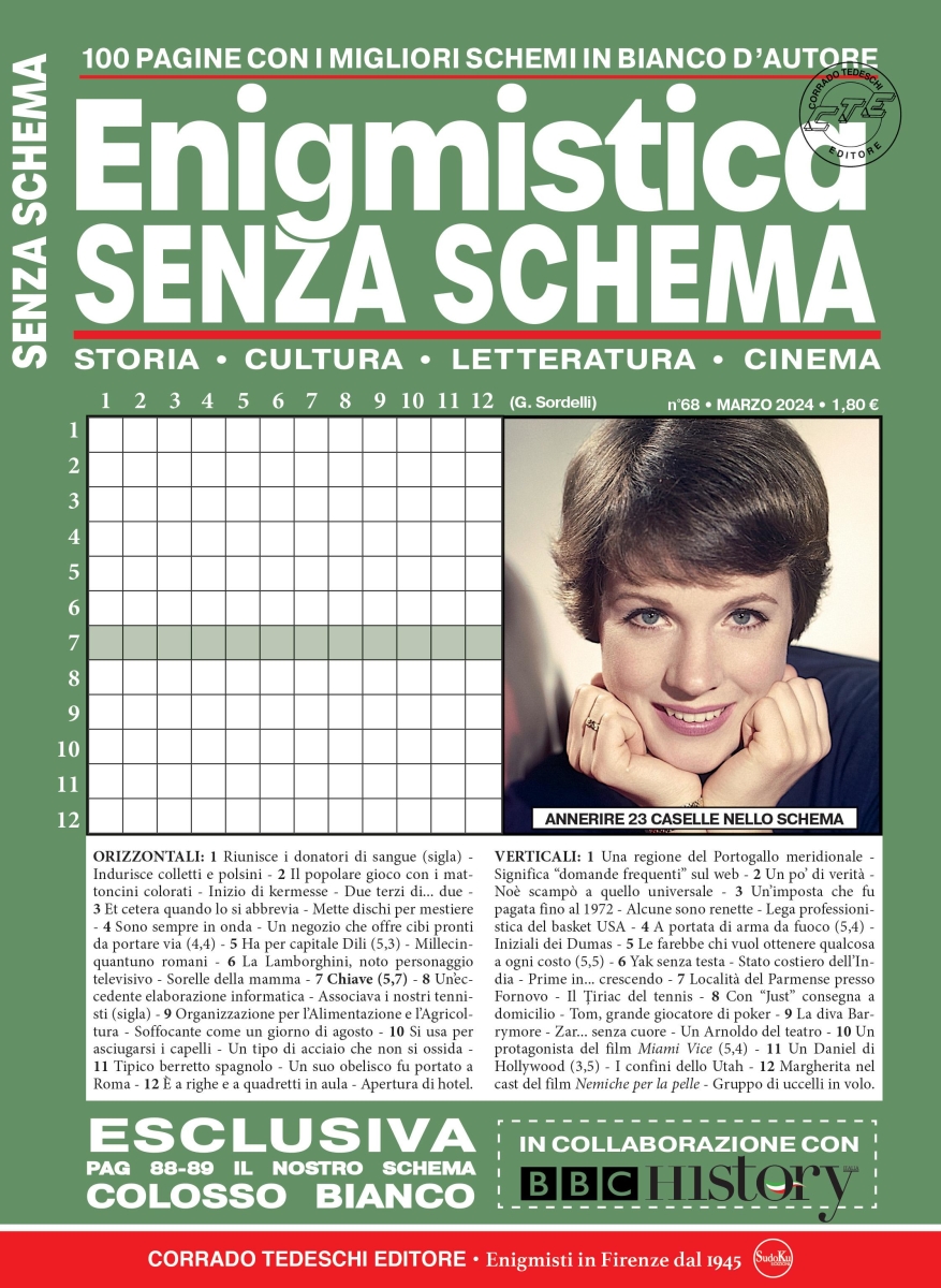 Copertina Enigmistica Senza Schema n.68