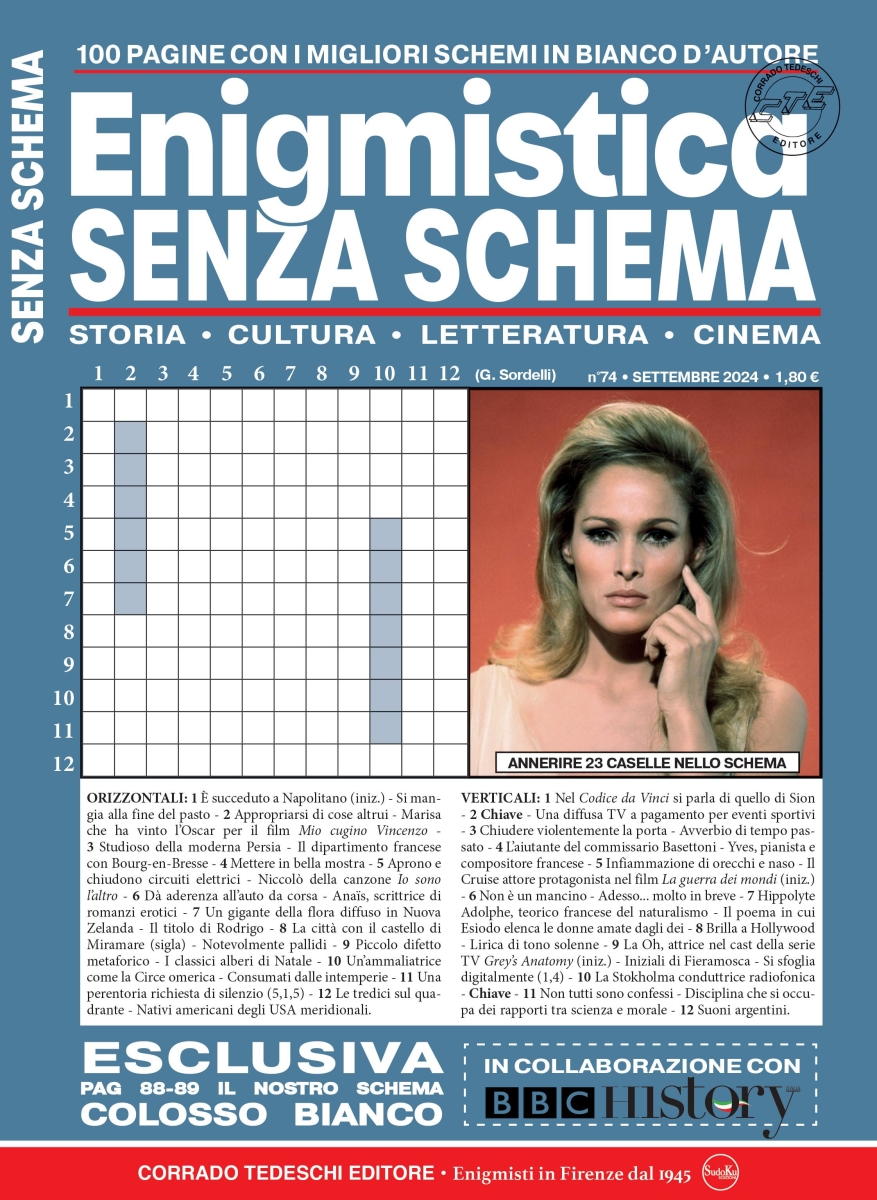 Copertina Enigmistica Senza Schema n.74