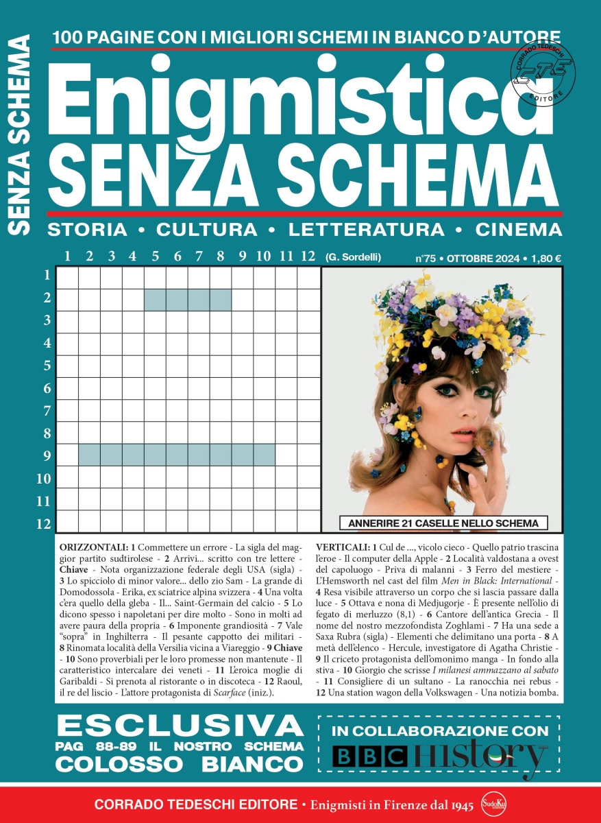 Copertina Enigmistica Senza Schema n.75