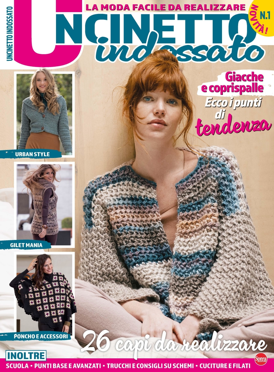 Copertina Uncinetto Indossato n.1