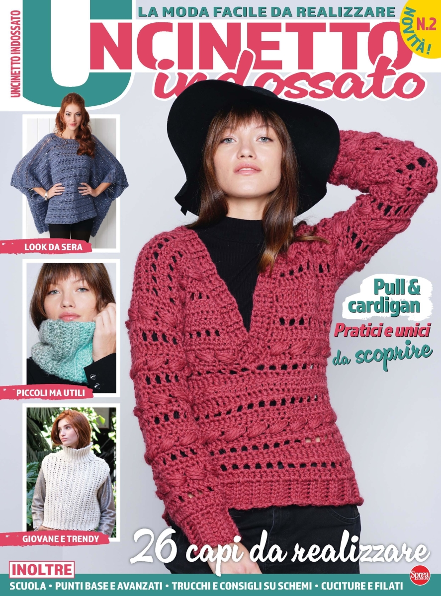 Copertina Uncinetto Indossato n.2