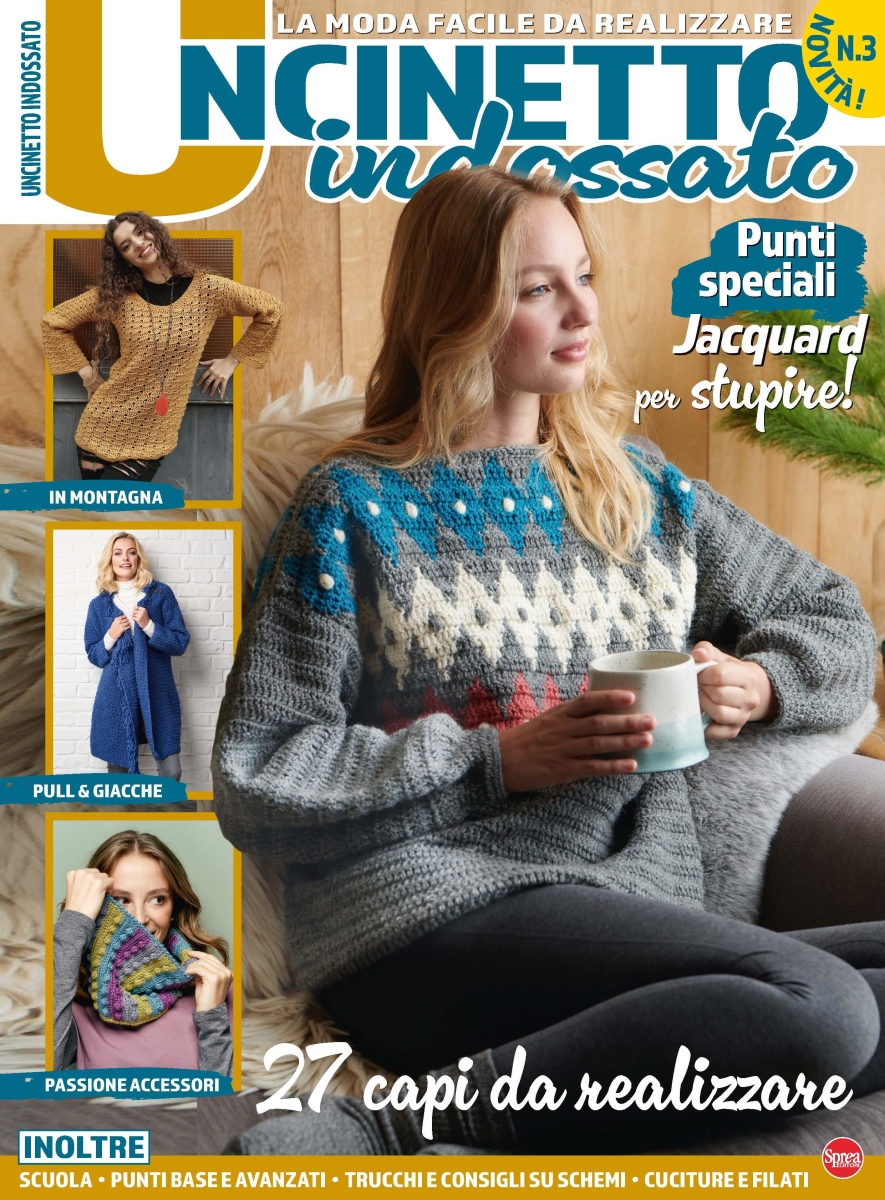Copertina Uncinetto Indossato n.3