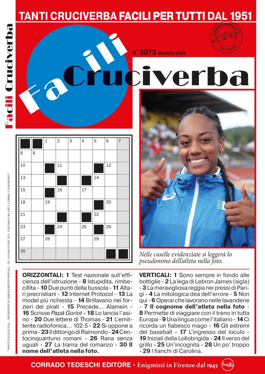 Copertina Facili Cruciverba n.3073