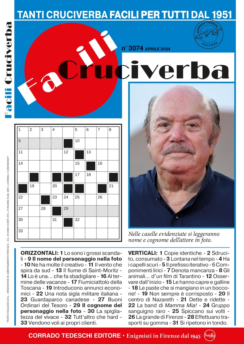 Copertina Facili Cruciverba n.3074