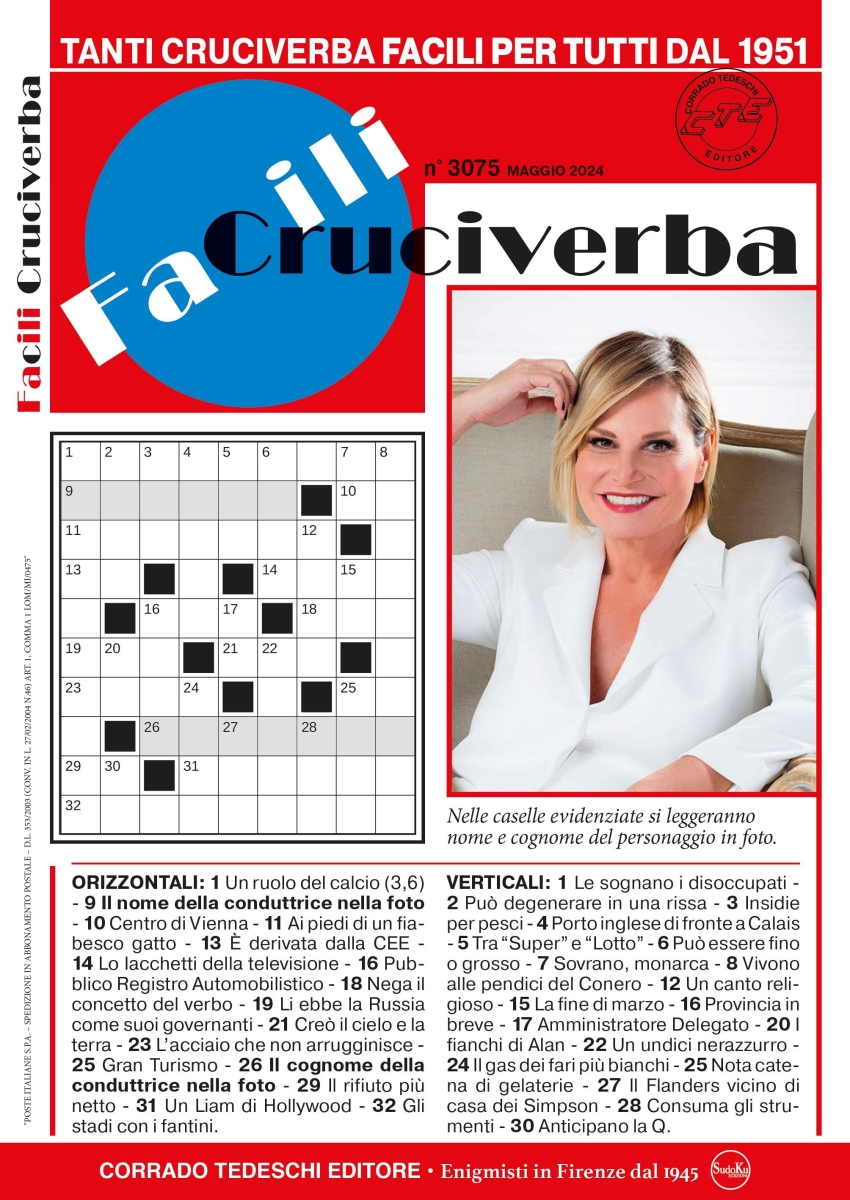 Copertina Facili Cruciverba n.3075
