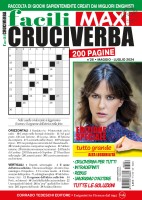 Copertina rivista Facili Cruciverba Maxi