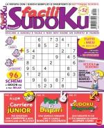 Copertina rivista Facili Sudoku