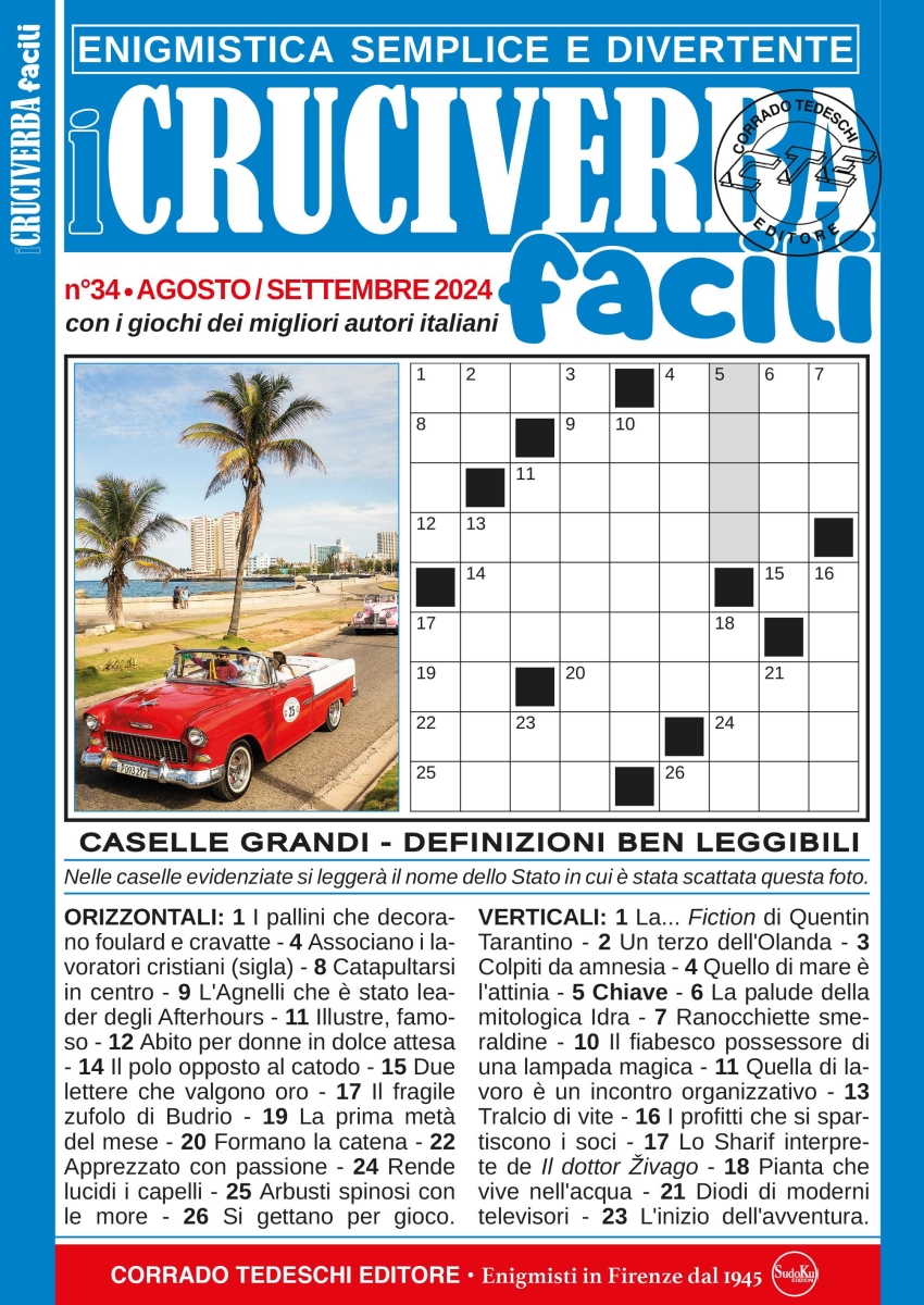 Copertina I Cruciverba Facili n.34