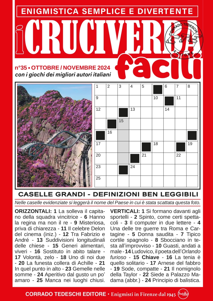 Copertina I Cruciverba Facili n.35