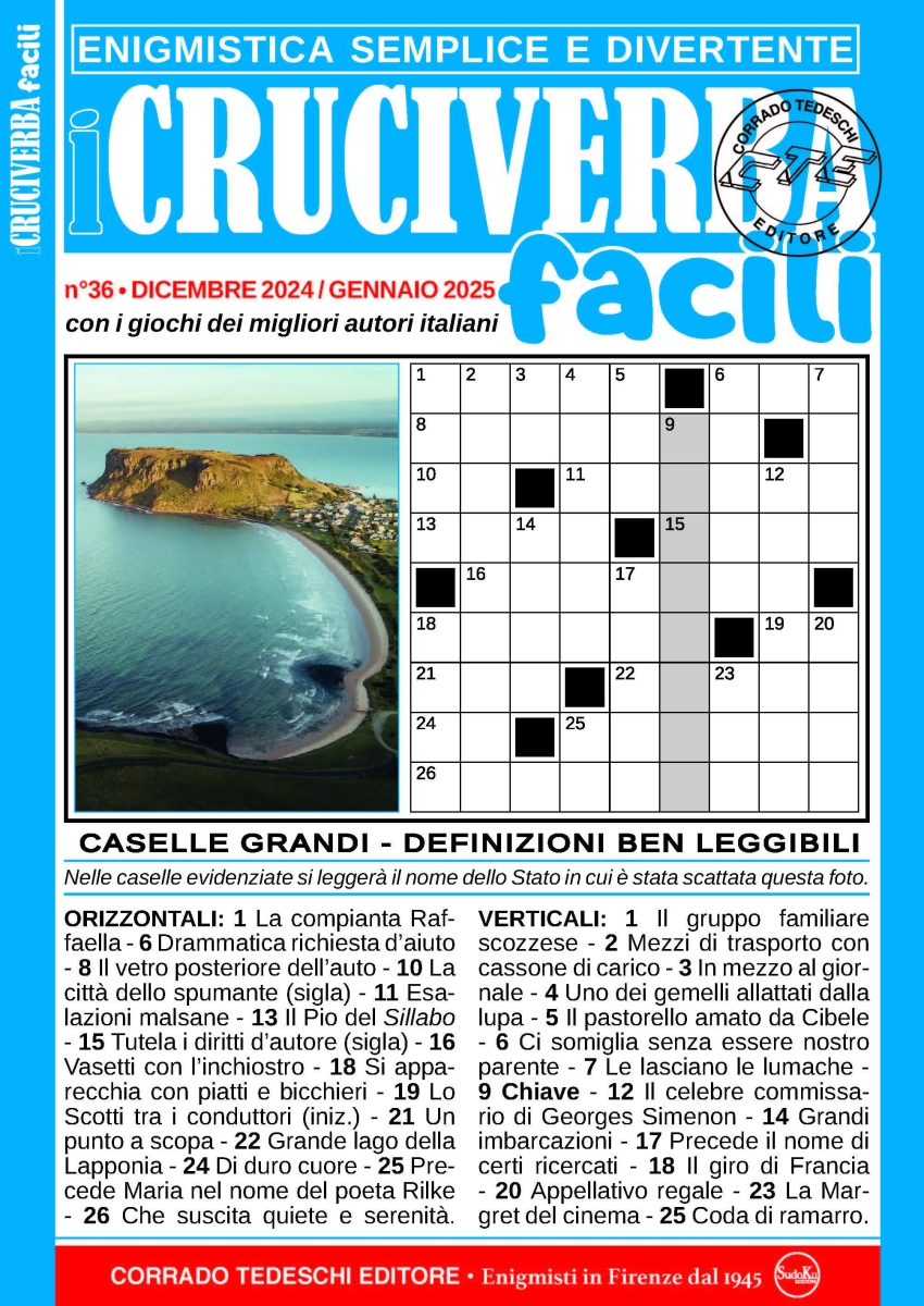Copertina I Cruciverba Facili n.36