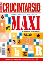 Copertina rivista Maxi Crucintarsio