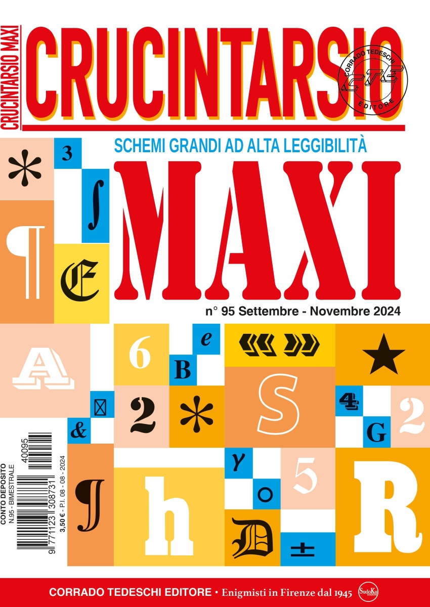 Copertina Maxi Crucintarsio n.95