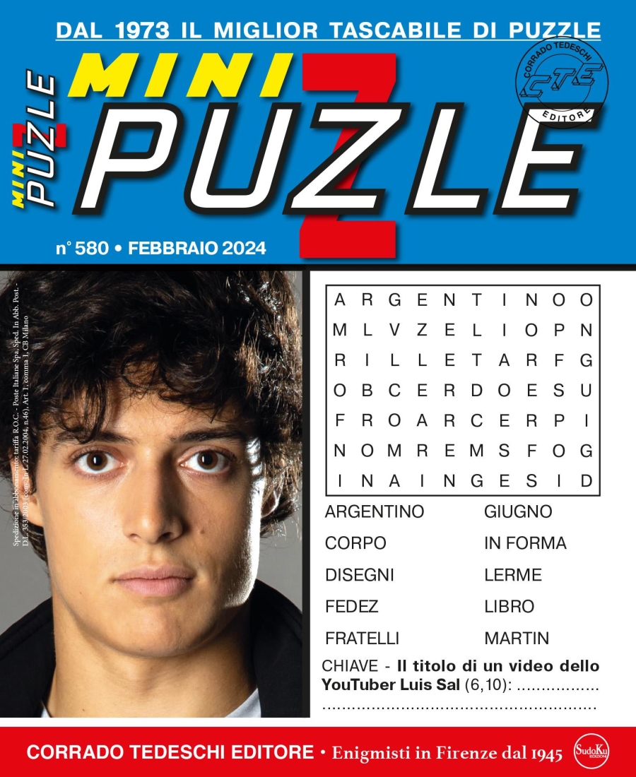 Copertina Minipuzzle n.580