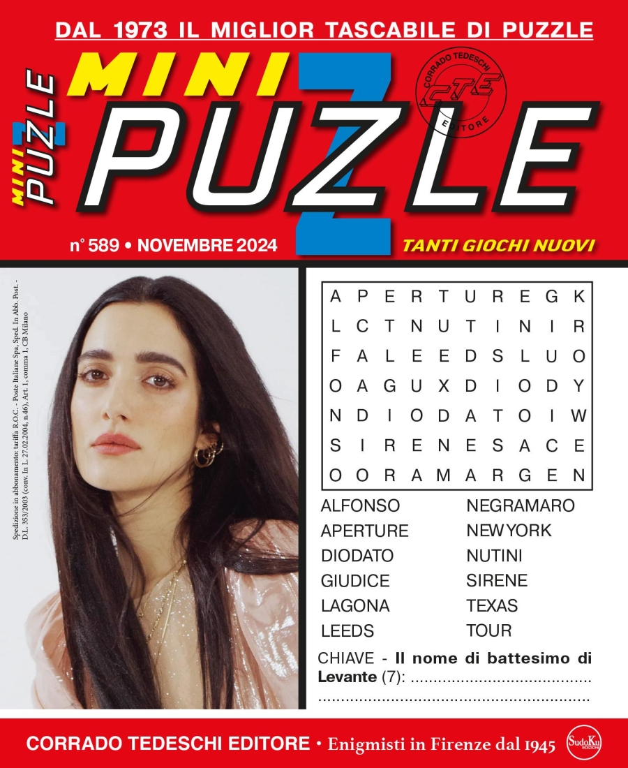 Copertina Minipuzzle n.589