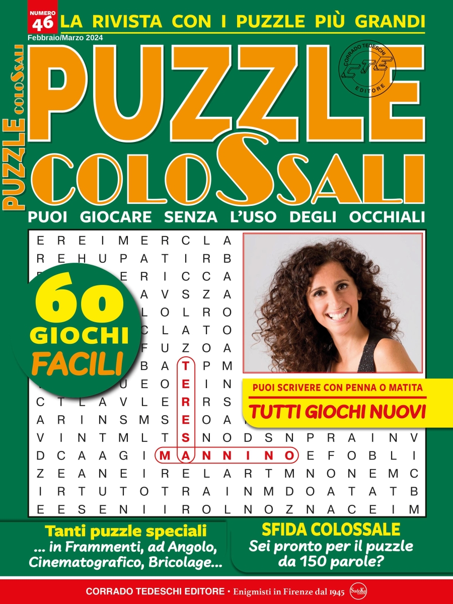 Copertina Puzzle Colossali n.46