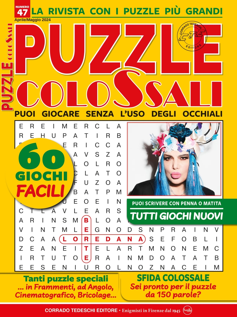 Copertina Puzzle Colossali n.47
