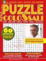 Copertina rivista Puzzle Colossali
