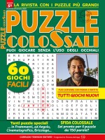 Copertina rivista Puzzle Colossali