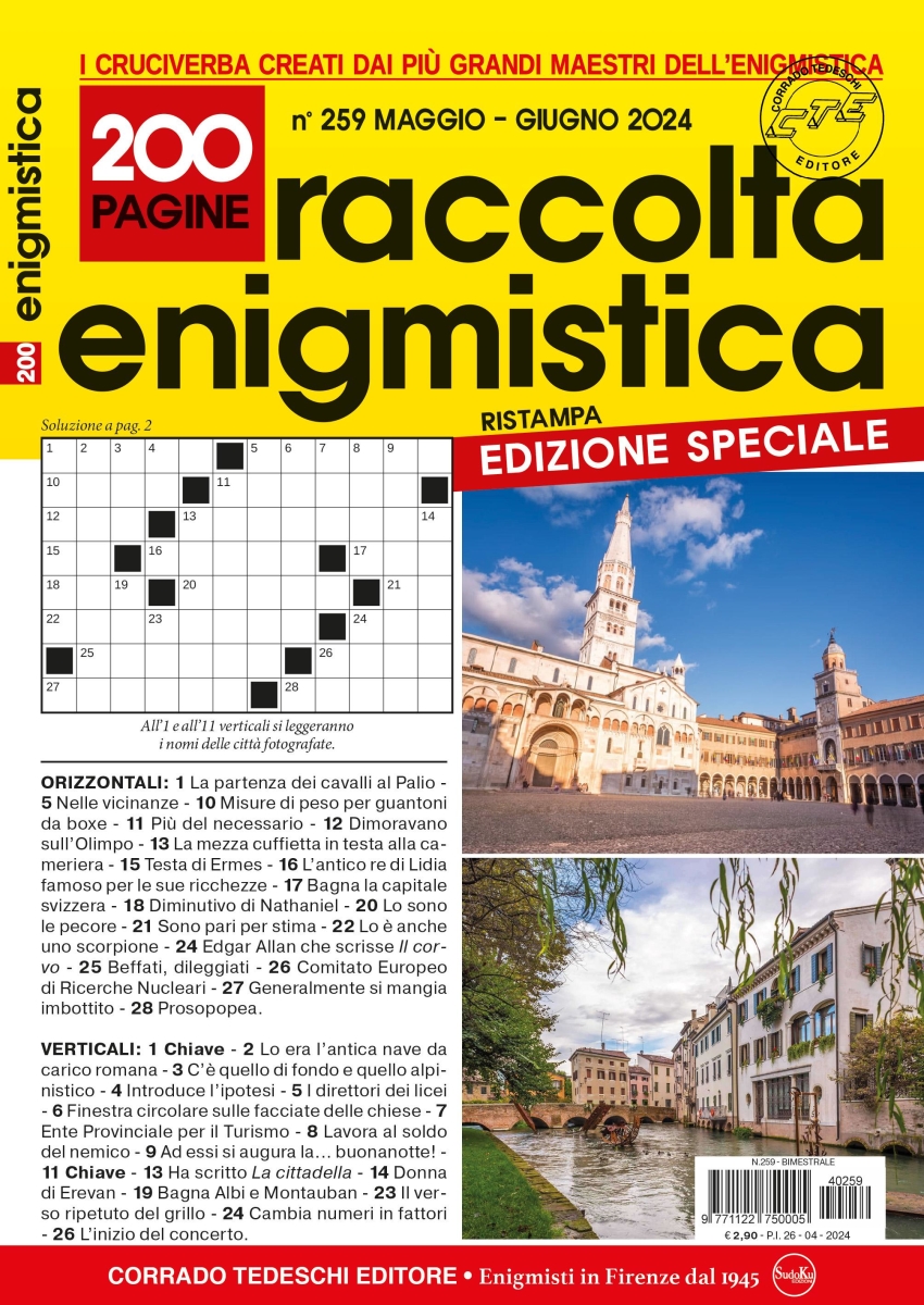 Copertina Raccolta Enigmistica n.259