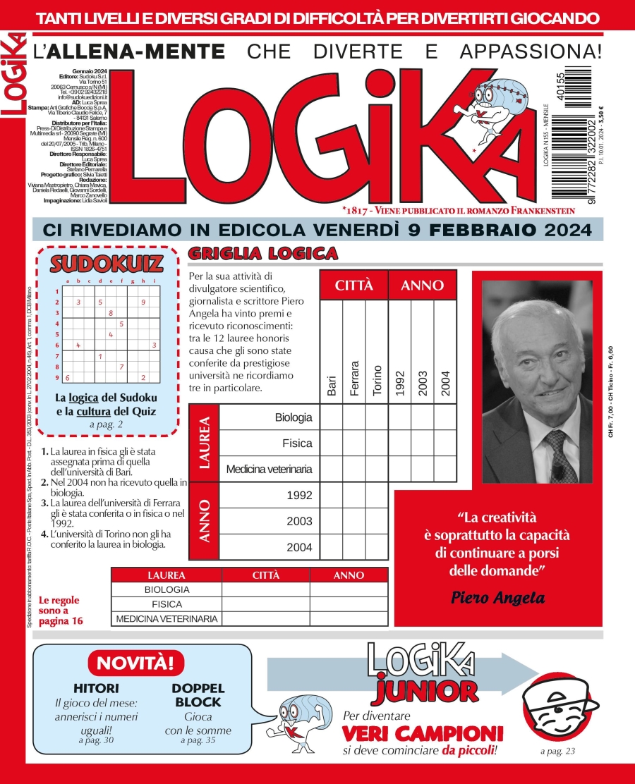 Copertina Settimana Logika n.155