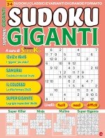Copertina Sudoku Giganti n.34