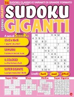 Copertina Sudoku Giganti n.36