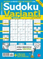Copertina rivista Sudoku Varianti
