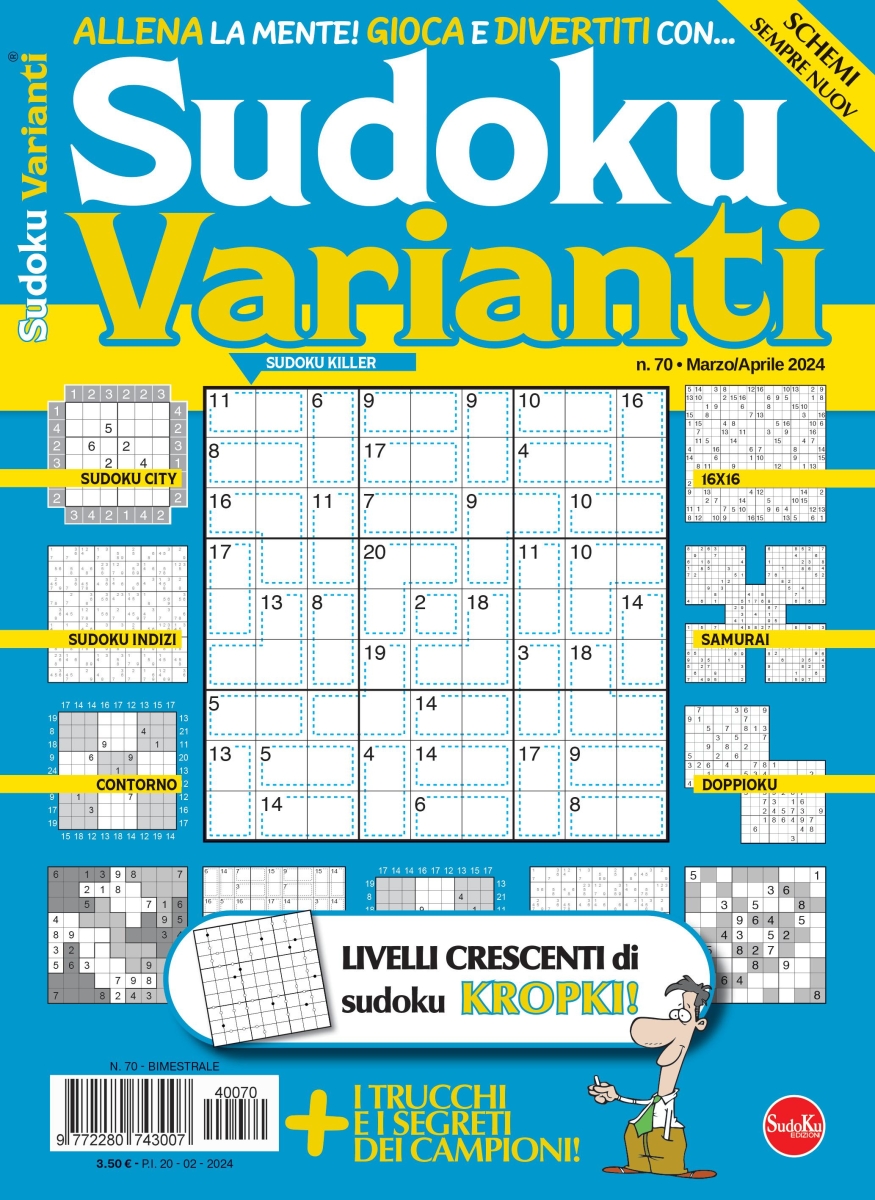Copertina Sudoku Varianti n.70