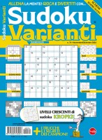 Copertina rivista Sudoku Varianti