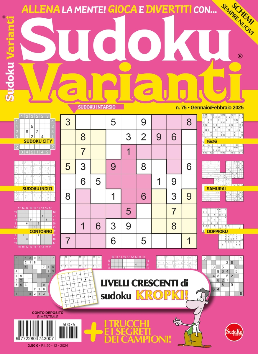 Copertina Sudoku Varianti n.75