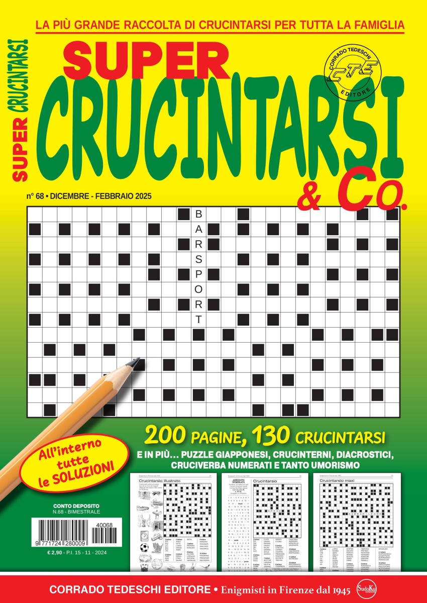 Copertina Supercrucintarsi & Co. n.68