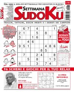Copertina rivista Settimana Sudoku