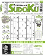 Copertina rivista Settimana Sudoku