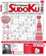 Copertina rivista Settimana Sudoku