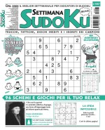 Copertina rivista Settimana Sudoku