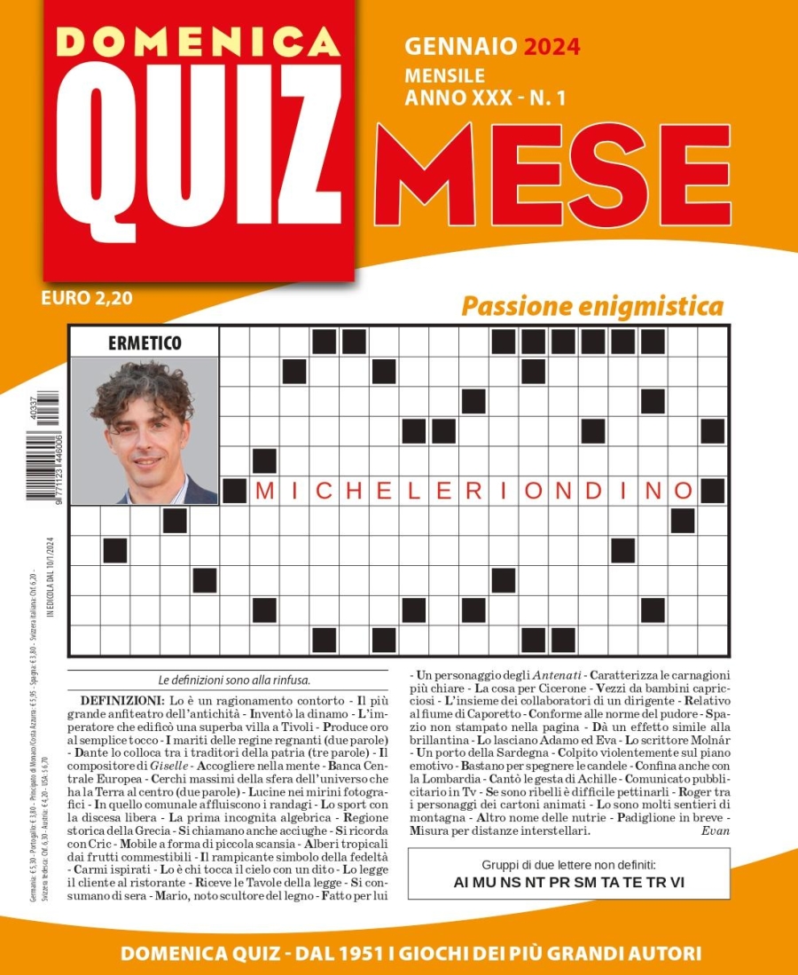Copertina Quiz Mese n.337