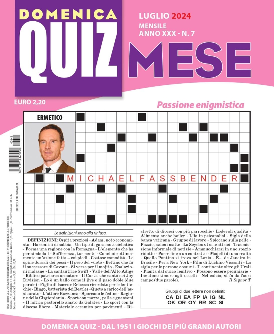 Copertina Quiz Mese n.343
