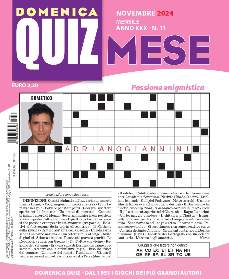 Copertina Quiz Mese n.347