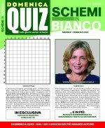 Copertina Domenica Quiz Schemi in Bianco n.5